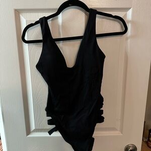 Becca Swim Black One-Piece Swimsuit